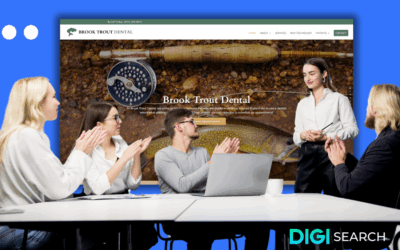 How Brook Trout Dental’s Website Captures Local Charm