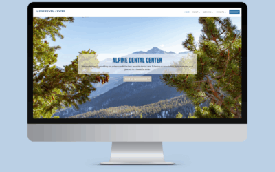 Alpine Dental Center Launches New Website with Langstrom Design
