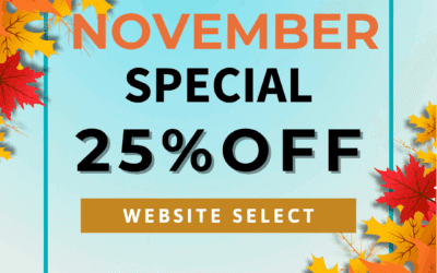November Special: 25% Off a Website Select – Future-Proof Your Practice with AI