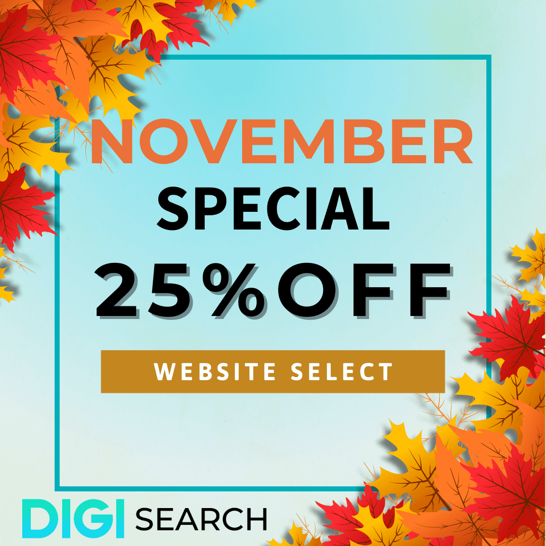 November Monthly Special