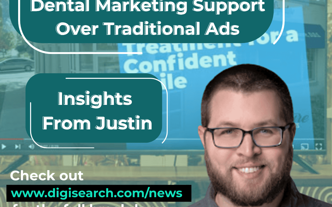 The Big Screen Authority: Why Practices are Demanding White-Glove Dental Marketing Support Over Traditional Ads