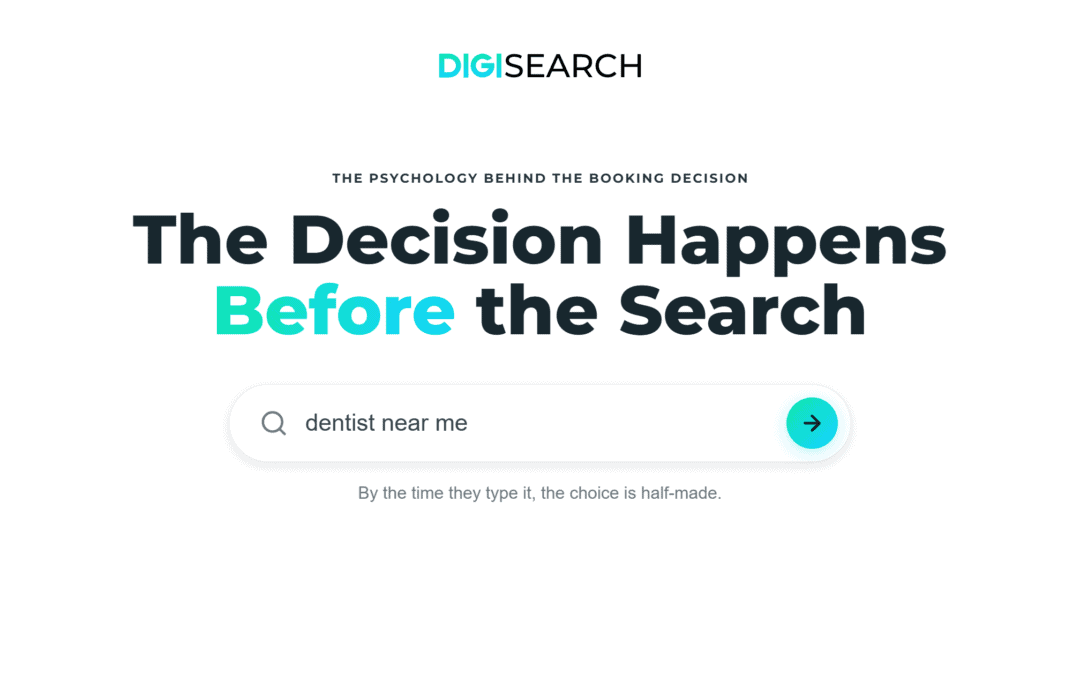 How Patients Choose a Dentist Online: The Psychology Behind the Booking Decision