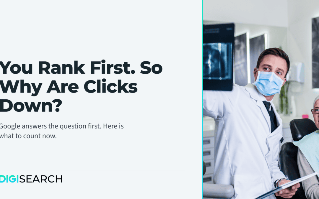 AI Overviews and the New Zero-Click Reality for Dental Search